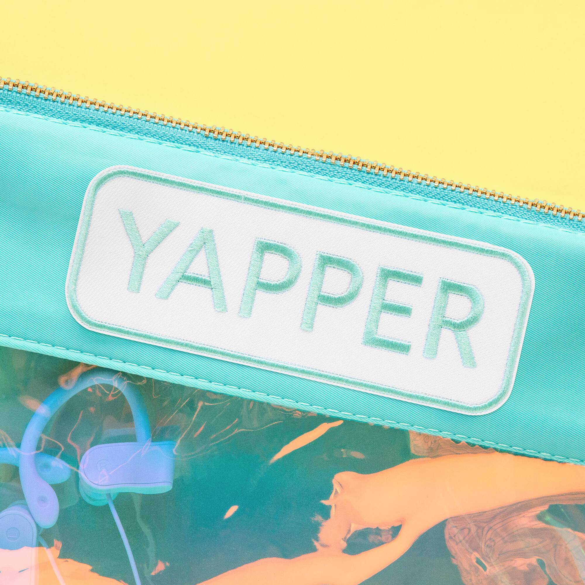 Summer Yapper Iron-On & Adhesive Embroidered Patch by Make Market®